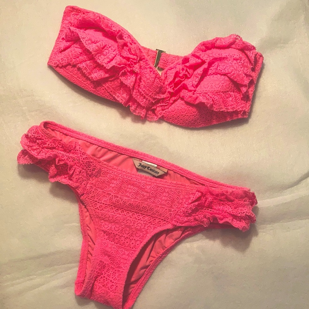 Juicy Couture Bikini- Hot Pink